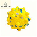 Dog Chew Ball Durable Nubby Textured Bouncy Puppy Teething Toy