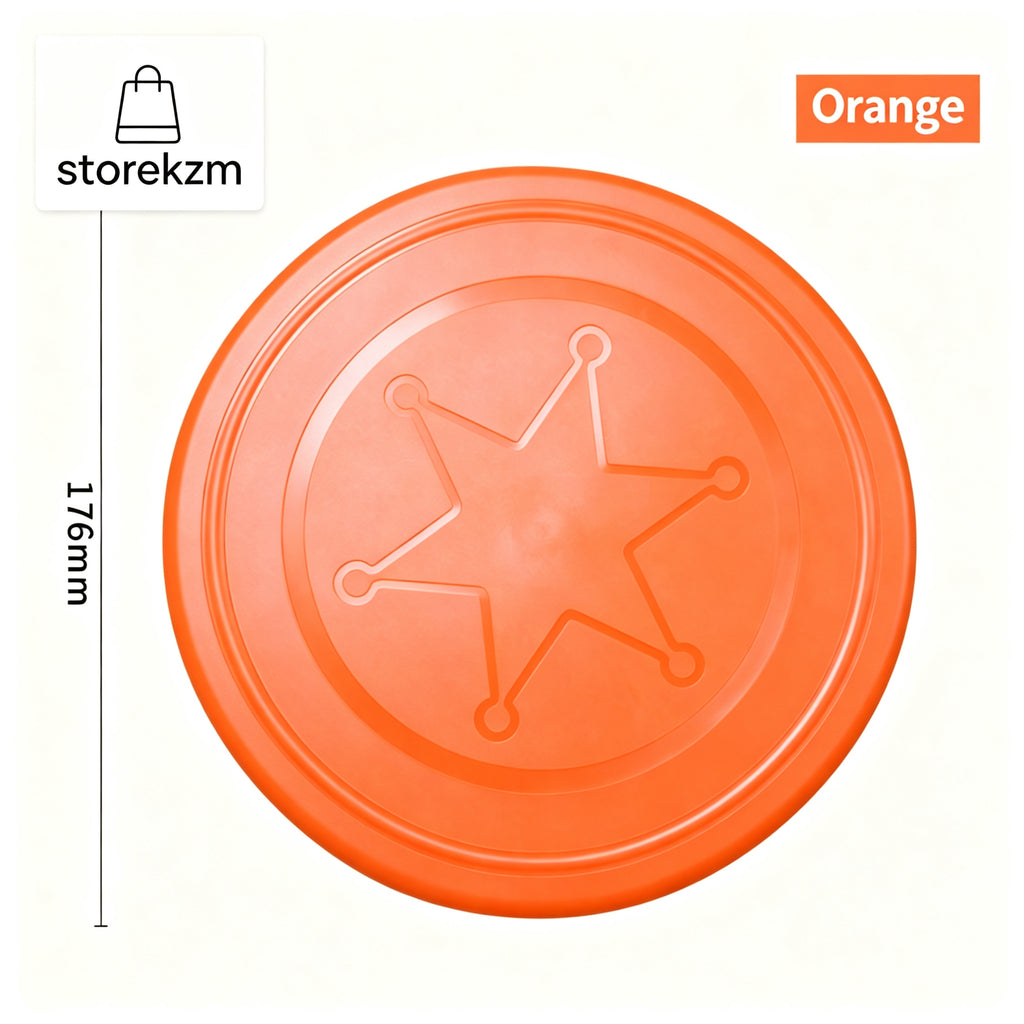 Multicolor Lightweight Dog Frisbee Flexible Outdoor Training Disc Toy