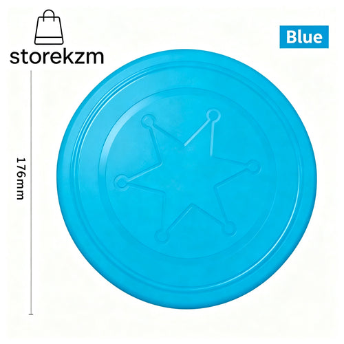 Multicolor Lightweight Dog Frisbee Flexible Outdoor Training Disc Toy